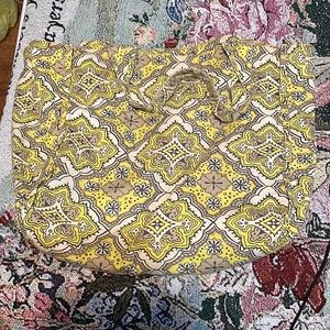 Gap yellow and white tote bag